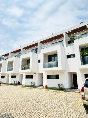 Well Finished 4-bedroom Terrace Duplex + Bq, Chevron, Lekki, Lagos, Terraced Duplex for Sale