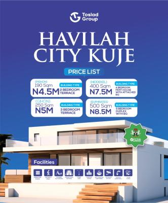 Govt.  Approved  Fcda R of O Title Land, Havilah City Estate, Behind Gosa Market, Kuje, Abuja, Mixed-use Land for Sale