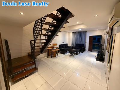 a Luxury Built 2 Bedroom Maisonette in a Fully Serviced, Richmond Gate Estate, Ikate, Lekki, Lagos, Terraced Duplex for Rent