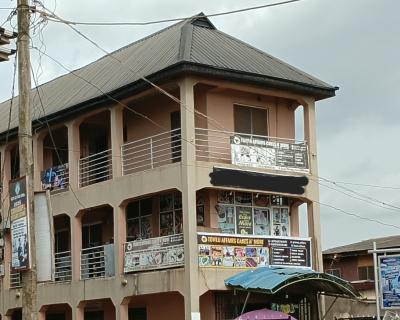 a Plaza on Half a Plot of Land (excellent Location), Near Alagbole Bus Stop, Ojodu, Lagos, Plaza / Complex / Mall for Sale