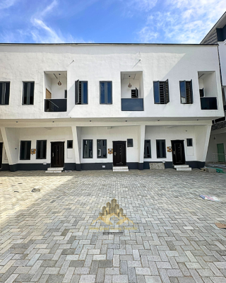Most Affordable Luxury Spacious 3 Bedrooms Duplex in a Serene Estate, Mobil Road, Ilaje, Ajah, Lagos, Terraced Duplex for Sale