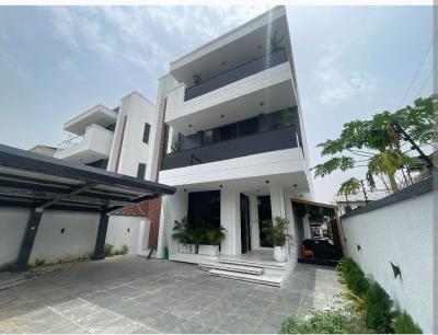 Rand New 5 Bedrooms Fully Detached Duplex with Bq, Lekki Phase 1, Lekki, Lagos, Detached Duplex for Sale