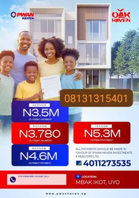 Plots of Affordable Land, Mbak Ikot, Ibiono-ibom, Akwa Ibom, Mixed-use Land for Sale