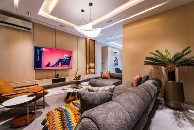 Luxury 2 Bedroom Apartment with Housekeeping and Gymnasium, Indoor Games,ps5,swimming Pool and Elevator, Lekki Phase 1, Lekki, Lagos, Flat / Apartment Short Let