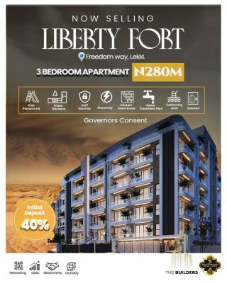 Smart Investment Apartment with High Income Potential, Liberty Forte, Off Freedom Way, Lekki Phase 1, Lekki, Lagos, Flat / Apartment for Sale
