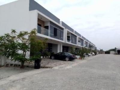 Beautifully Finished 3 Bedrooms Terrace Serviced Duplex with Boyz Quar, Peninsula Gardens Estate, Sangotedo, Ajah, Lagos, Terraced Duplex for Sale