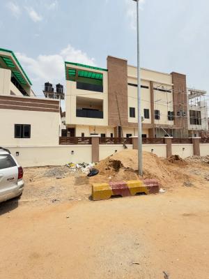 Newly Built 6 Bedroom Terrace Duplex with Bq, Serene Environment 5 Minutes Drive to Maitama, Katampe, Abuja, Terraced Duplex for Rent