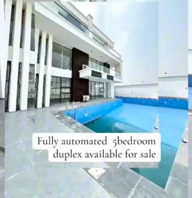 5 Bedroom Detached Duplex with Bq Pool Cinema All Rooms En-suite, Osapa, Lekki, Lagos, Detached Duplex for Sale