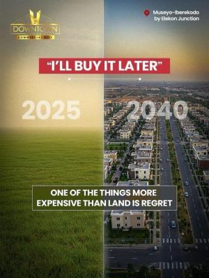 Luxury Plots of Land in a Commercial City, Downtown Lagos, Iberekodo, Ibeju Lekki, Lagos, Commercial Land for Sale