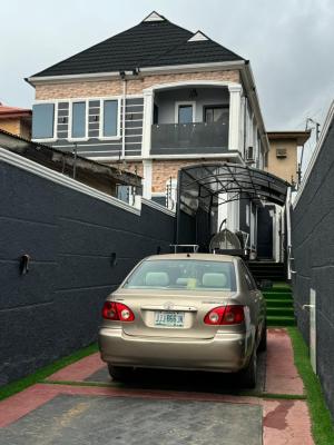 4 Bedroom Duplex Very Beautiful at Obawole Ogba Video Available, Obawole Ifako Ijaya Lga Video Available for a Serious Client, Ogba, Ikeja, Lagos, Detached Duplex for Sale