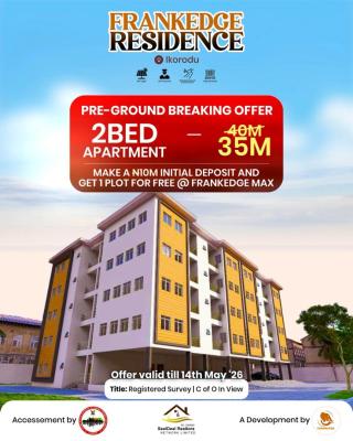 Most Affordable 2 Bedroom Apartment (off-plan), Ikorodu, Lagos, Flat / Apartment for Sale