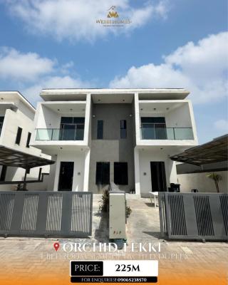 Luxurious 4 Bedroom Semi Detached, Lekki, Lekki, Lagos, Semi-detached Duplex for Sale