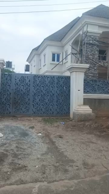 5-bedroom Fully Detached Duplex + Space for Bq Mab Global Estate,, Gwarinpa, Abuja, Detached Duplex for Sale