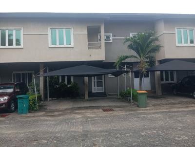 Serviced 4bedroom Terrace Secured Estate, Secured Estate, Ikate Elegushi, Lekki, Lagos, Terraced Duplex for Rent