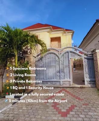 5 Bedroom Fully Detached Duplex + Bq, Airport Road, Lugbe District, Abuja, Detached Duplex for Sale