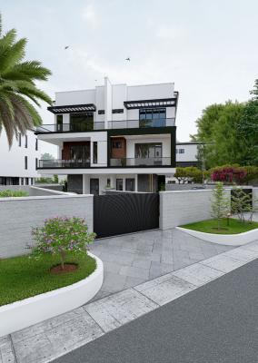 Newly Built 4 Bedroom Semi Detached Duplex Plus Bq, Stunningly Designed Home with Bq in a Secured Estate, Omole Phase 1, Ikeja, Lagos, Semi-detached Duplex for Sale