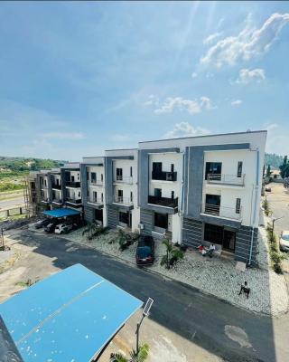 Brand New 4 Bedroom Terrace Duplex Plus a Maids Room in an Estate, Garki, Abuja, Terraced Duplex for Sale