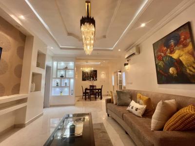Luxury Furnished 4-bedroom Apartment with Swimming Pool, Banana Island, Ikoyi, Lagos, Flat / Apartment for Rent