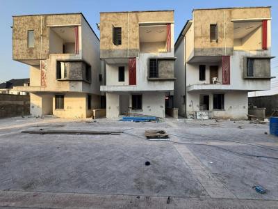 Newly and Well Built 4 Bedroom Detached Duplex, Behind Estate Dideolu, Ogba, Ikeja, Lagos, Detached Duplex for Sale