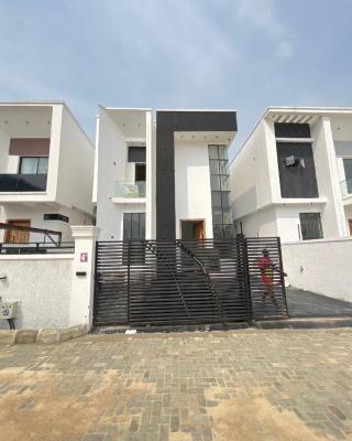 Lovely 4 Bedroom Detached Duplex with Bq, Chevron, Lekki, Lagos, Detached Duplex for Sale