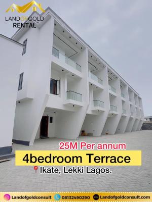 4bedroom Terrace Duplex, Ikate, Lekki, Lagos, Terraced Duplex for Rent
