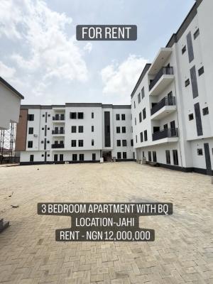 3 Bedroom Apartment with Bq, Jahi Gilmore Abuja, Jahi, Abuja, Flat / Apartment for Sale