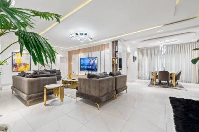 Luxurious 3 Bedroom Apartment in Secured Estate Is Available, Banana Island, Banana Island, Ikoyi, Lagos, Flat / Apartment Short Let