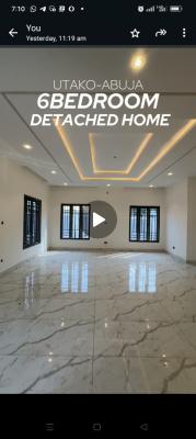 6 Bedroom Brand New Fully Detach Duplex Now Available, Utako Main, Utako, Abuja, Detached Duplex for Sale