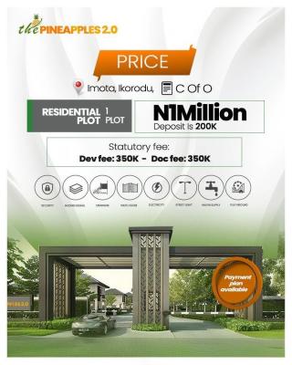 Affordable Residential Plots in a Serene Gated Estate, The Pineapples 2.0, Imota, Ikorodu, Lagos, Residential Land for Sale