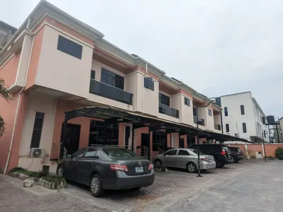 A Superbly 4 Bedroom Terraced Duplex with BQ — Ikate Estate Lekki Lagos, Ikate, Lekki, Lagos