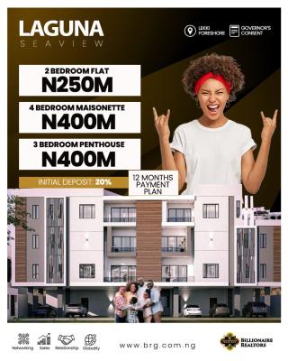 Luxury 4-bedroom Maisonette in a Premium Estate, Laguna Sea View, Lekki Foreshore, Lekki Phase 1, Lekki, Lagos, Flat / Apartment for Sale