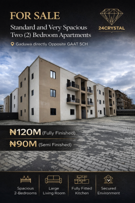 2 Bedroom Apartment, Gaduwa, Abuja, Flat / Apartment for Sale