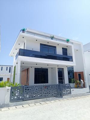 Newly Built and Exquisitely Finished 5 Bedrooms Detached House Cinema, in a Service Estate By Chevron Toll Gate, Lekki Phase 2, Lekki, Lagos, Detached Duplex for Sale