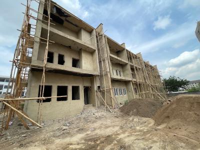 Luxurious 4 Bedroom Terrace Semi Finished Duplex with Bq, Behind Shafa Filling Station and Capital Hub, Mabushi, Abuja, Terraced Duplex for Sale