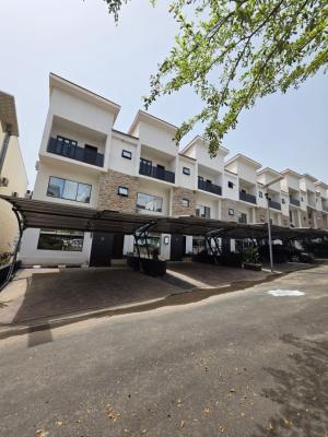 Modern 4-bedroom Terrace Duplex with Bq in a Prestigious Guzape Lo, Guzape Abuja, Guzape District, Abuja, Terraced Duplex for Sale