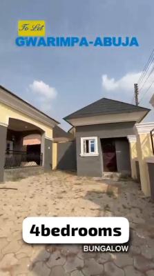 Luxury 4 Bedroom Bungalow, Gwarinpa, Gwarinpa, Abuja, Detached Bungalow for Rent
