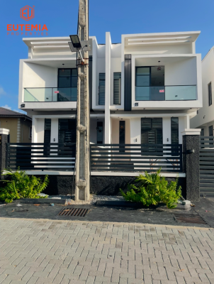 Newly Built Luxury 4 Bedroom Semi Detached Duplex with Bq, Agungi, Lekki, Lagos, Semi-detached Duplex for Rent