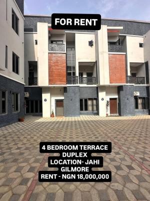 4 Bedroom Terrace Duplex + Bq, Jahi Gilmore Abuja, Jahi, Abuja, Terraced Duplex for Rent