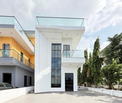 Contemporary 5 Bedroom Detached Duplex with Swimming Pool and Bq, Chevron, Lekki, Lagos, Detached Duplex for Sale