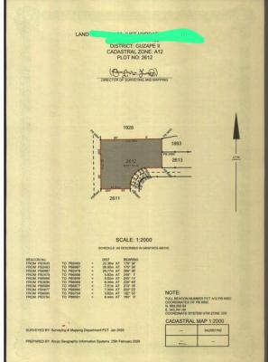 Distress Plot of Land, Guzape 2, Guzape District, Abuja, Residential Land for Sale