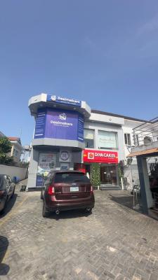 Serviced Commercial 2 Bedroom Flat on a Busy Road, Lekki Phase 1, Lekki, Lagos, Commercial Property for Rent