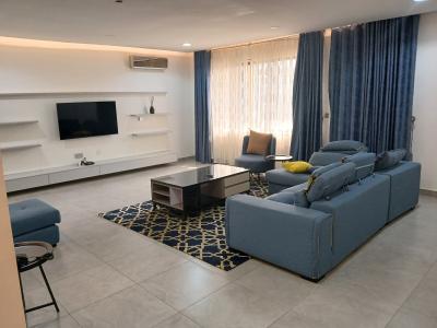 Luxury Furnished 3 Bedroom Service Apartment, Maitama District, Abuja, Flat / Apartment for Rent