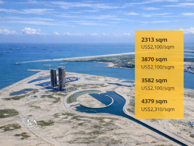 Premium 3,870sqm Land Parcel, Eko Atlantic City, Lagos, Residential Land for Sale