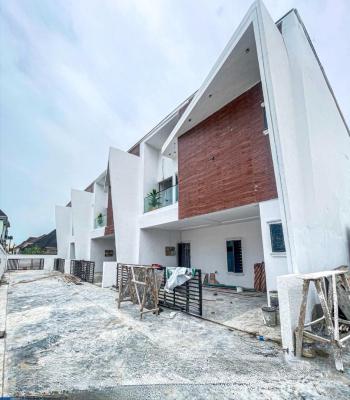 Newly Built Tastefully 4 Bedroom Self Compound Terrace Duplex, Ajah, Lagos, Terraced Duplex for Sale
