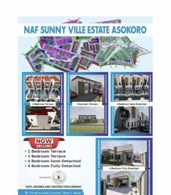 4 Bedroom Fully Detached Offplan, with 40% Initial Deposits, Asokoro District, Abuja, Detached Duplex for Sale