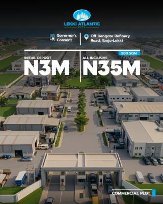 Strategic Commercial Plots in a Fast-growing Coastal Estate, Lekki Atlantic City / Off Dangote Refinery Road, Ibeju Lekki, Lagos, Commercial Land for Sale