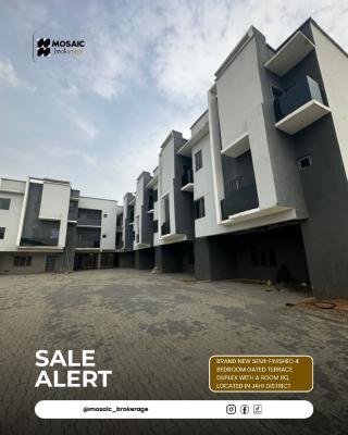 Brand New Semi-finished Terrace Duplex, Jahi, Abuja, Terraced Duplex for Sale