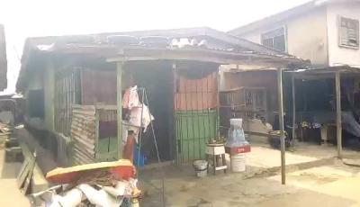 Full Plot of Land with Demolishable Tenement Bungalow, Dopemu, Agege, Lagos, Residential Land for Sale