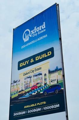 Affordable Residential Plots on 100% Dry Land in a Modern Gated Estate, Oxford City Estate, Agbowa, Ikorodu, Lagos, Residential Land for Sale