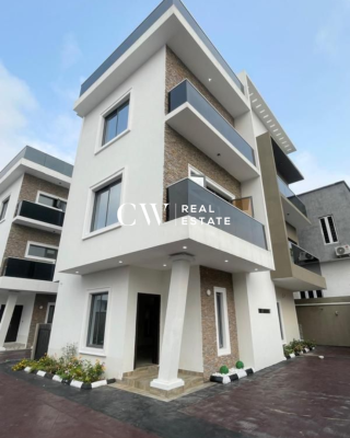 4 Bedroom Detached Duplex with Bq in Agungi, Agungi, Lekki, Lagos, Detached Duplex for Sale